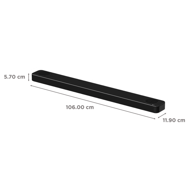 Buy LG SP8A.DINDLLK 440W Bluetooth Soundbar with Remote (Dolby Atmos, 3 ...